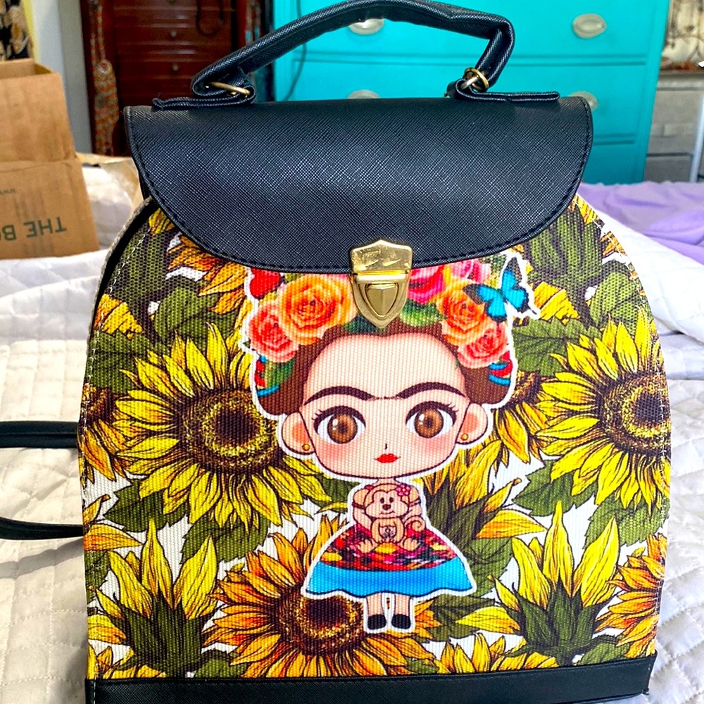 Frida Kahlo back pack